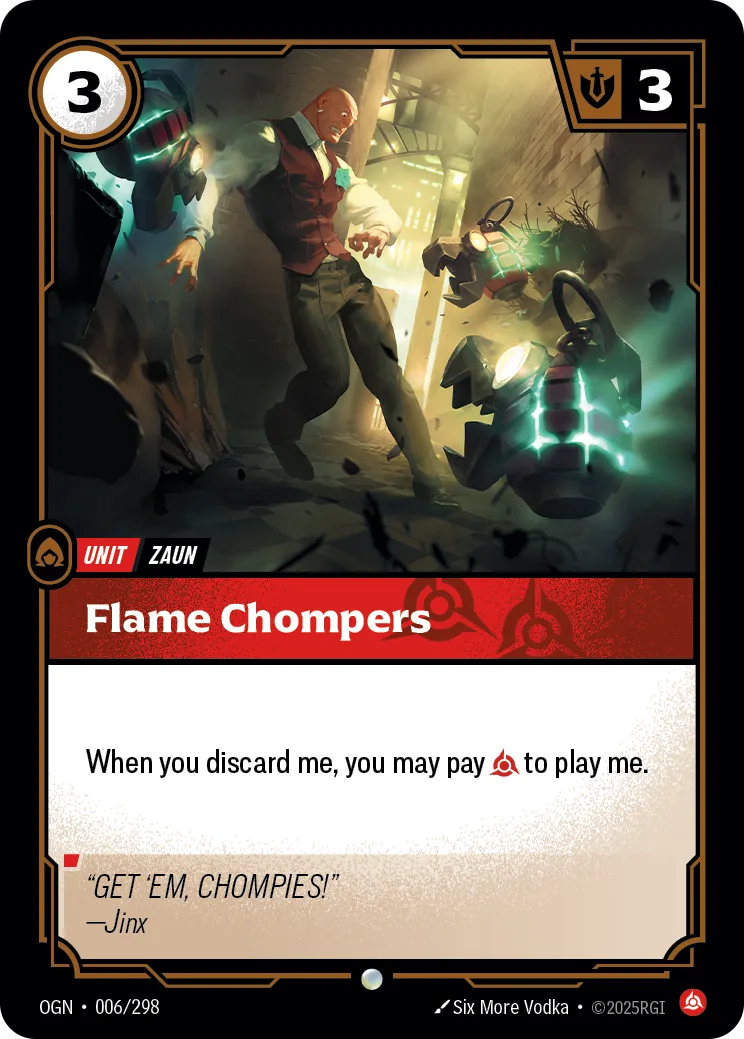 Flame Chompers