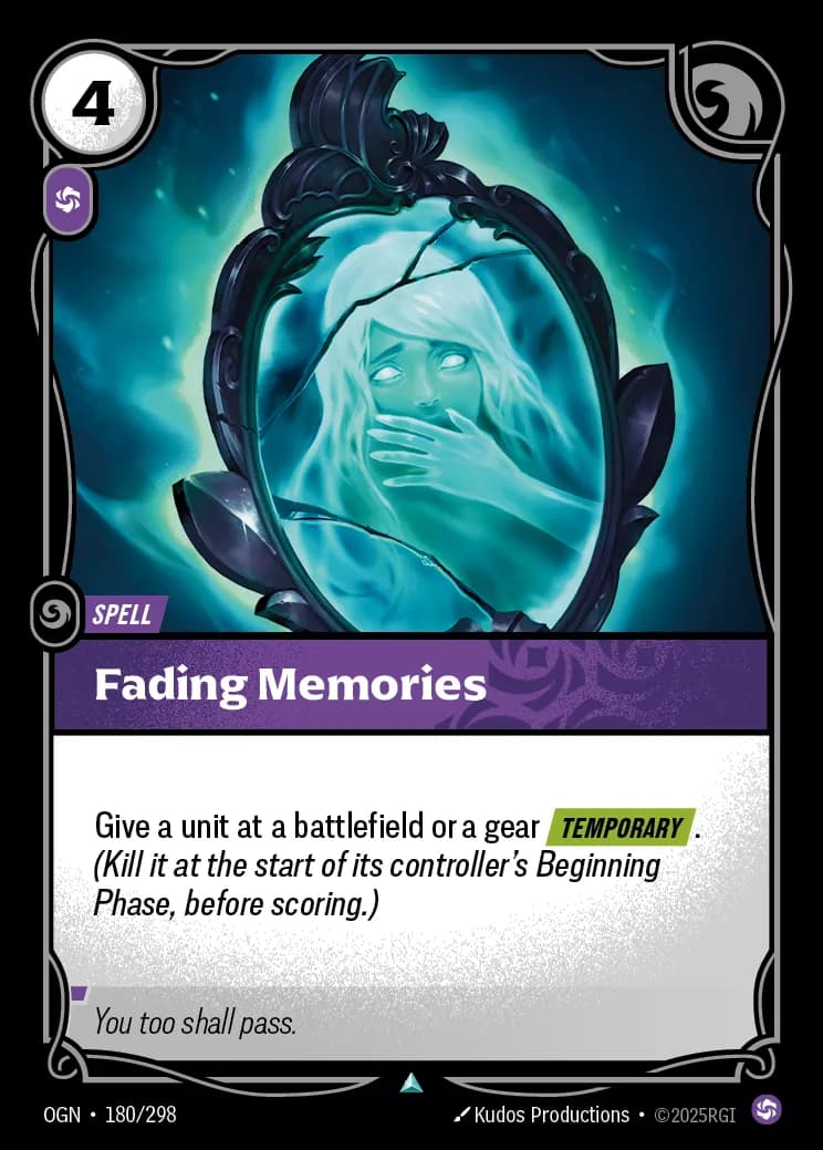 Fading Memories