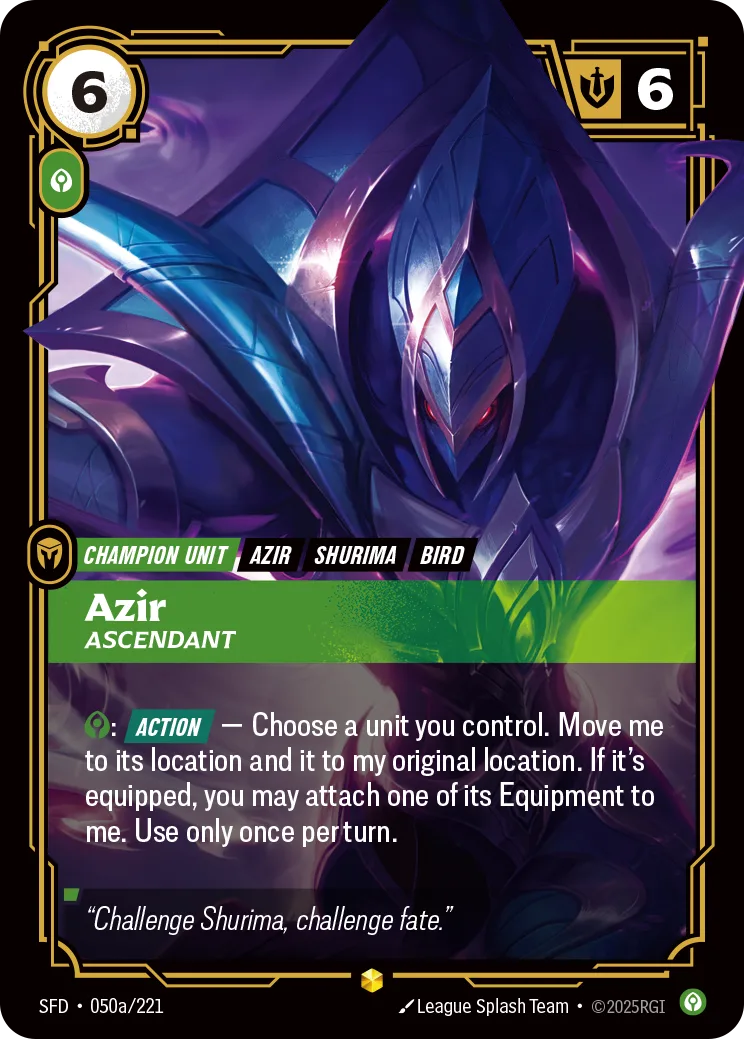 Azir - Ascendant (Alternate Art)