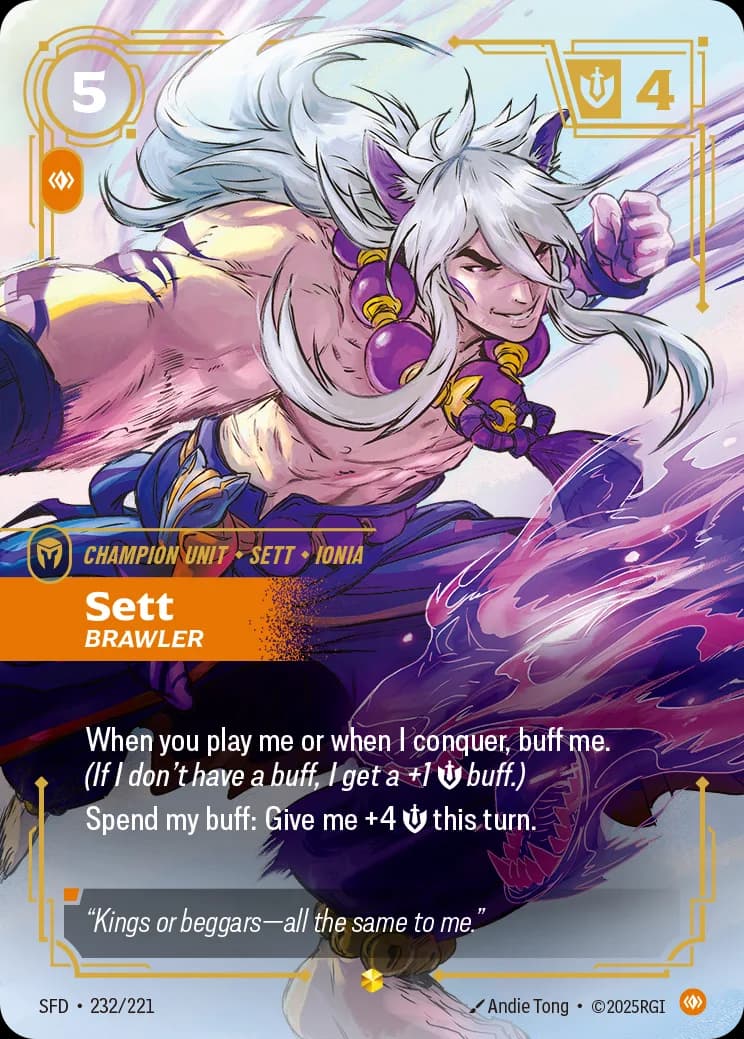 Sett - Brawler (Overnumbered)