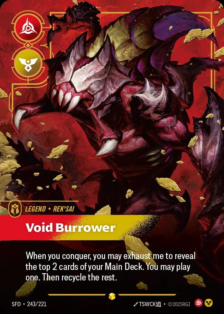 Rek'sai - Void Burrower (Overnumbered)