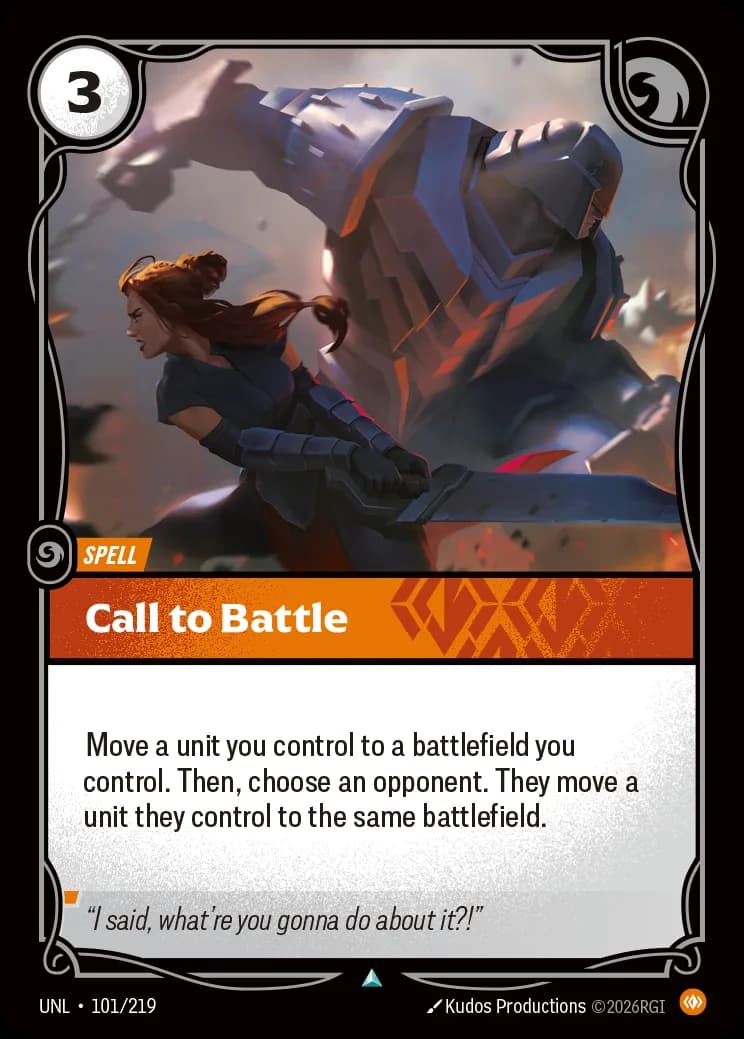 Call to Battle