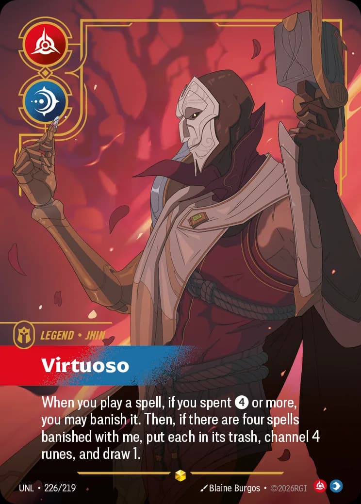 Jhin - Virtuoso (Overnumbered)