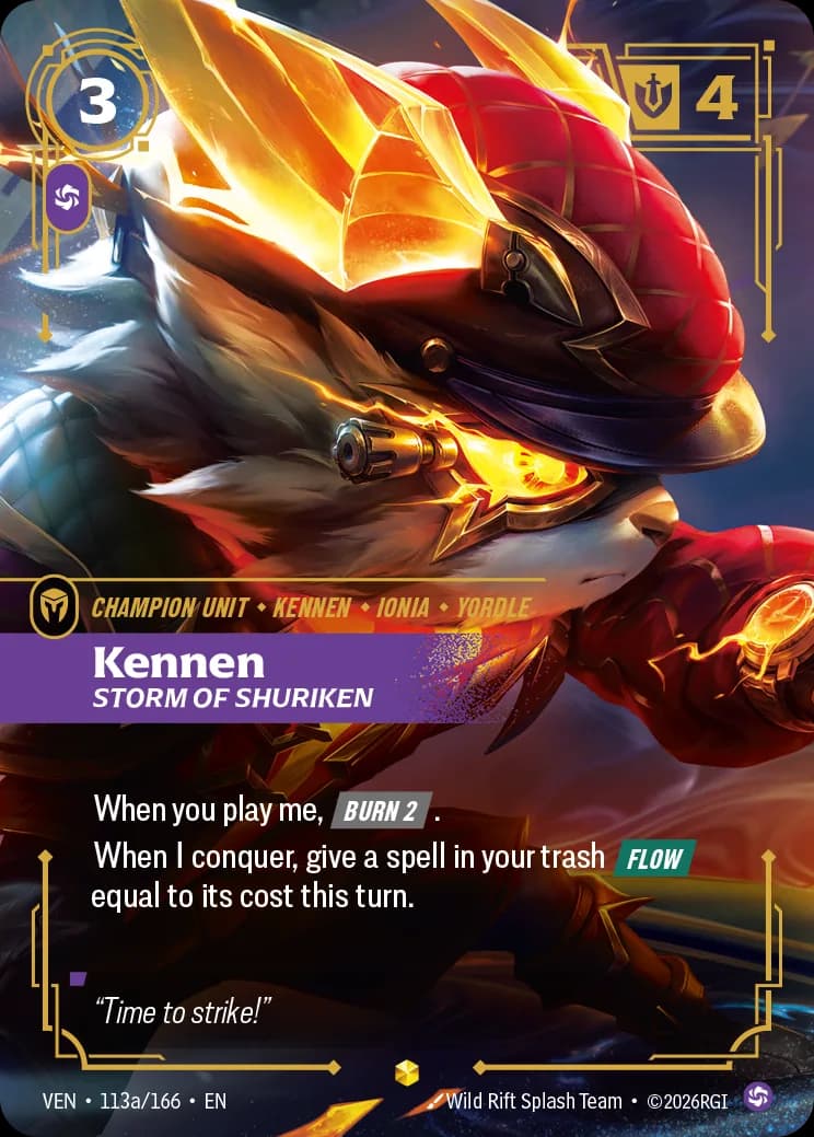 Kennen, Storm of Shuriken